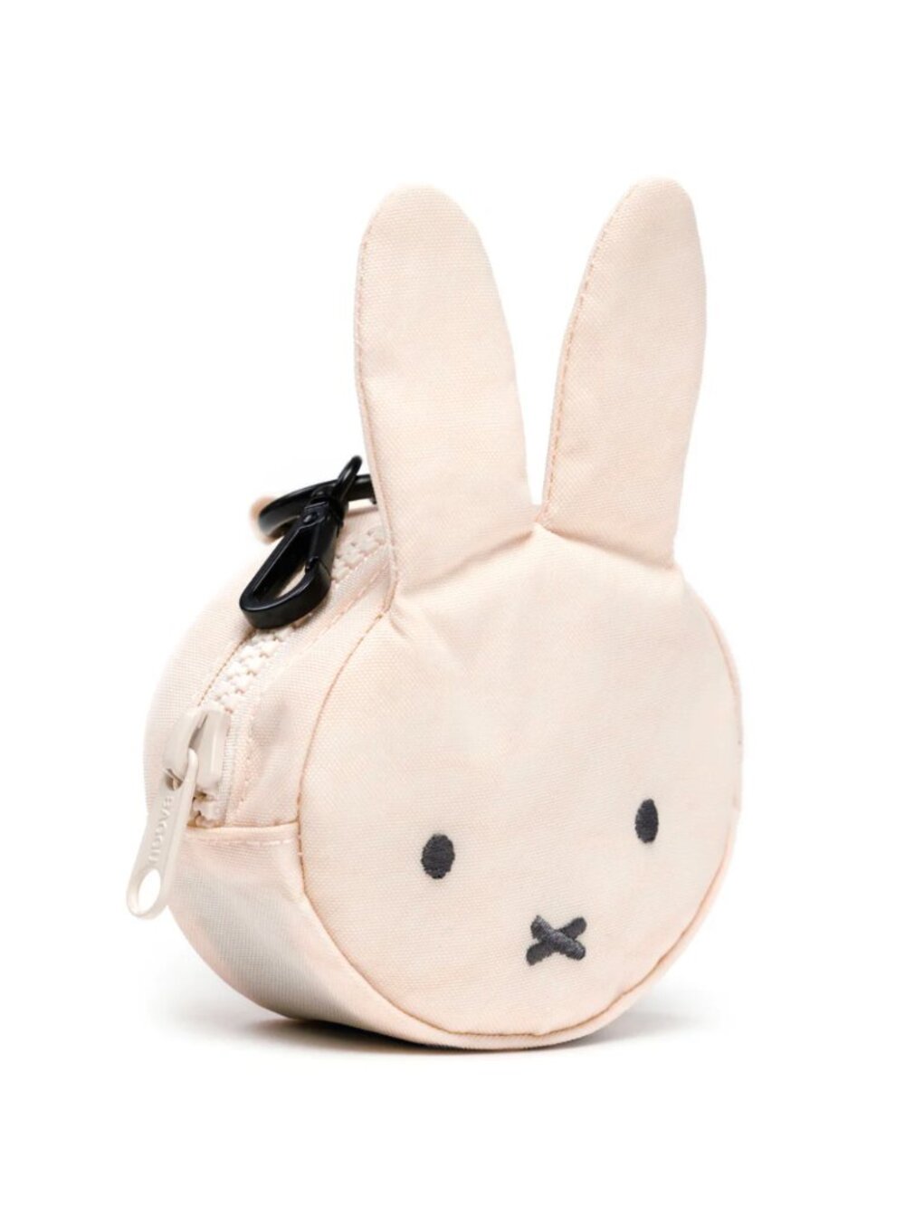 NWT BAGGU Miffy Recycled Nylon Bag Charm in Off-white